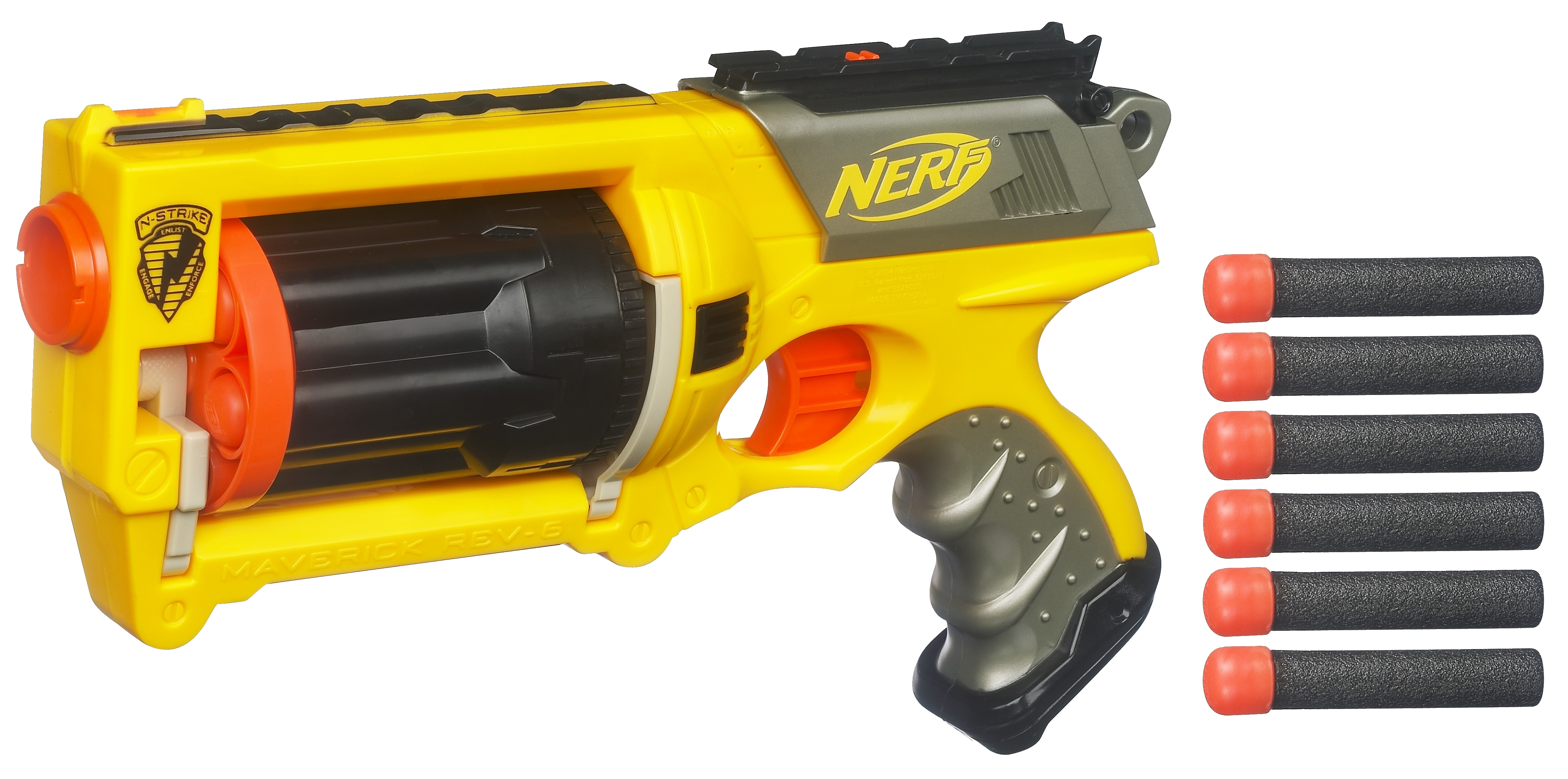 Nerf Maverick Rev-6 Nerf Blaster 