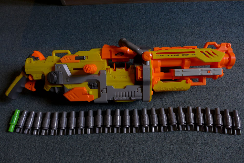 Nerf Guns.